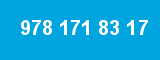 978 171 83 17